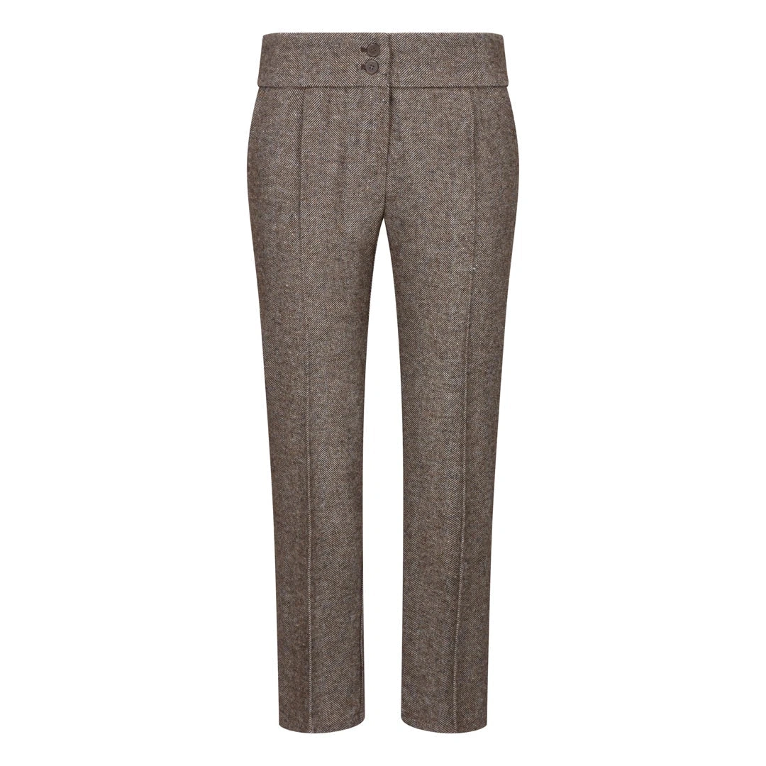 Vintage Charm: 1920s Tweed Suit for Women - Blazer, Waistcoat & Trousers Awaits You!